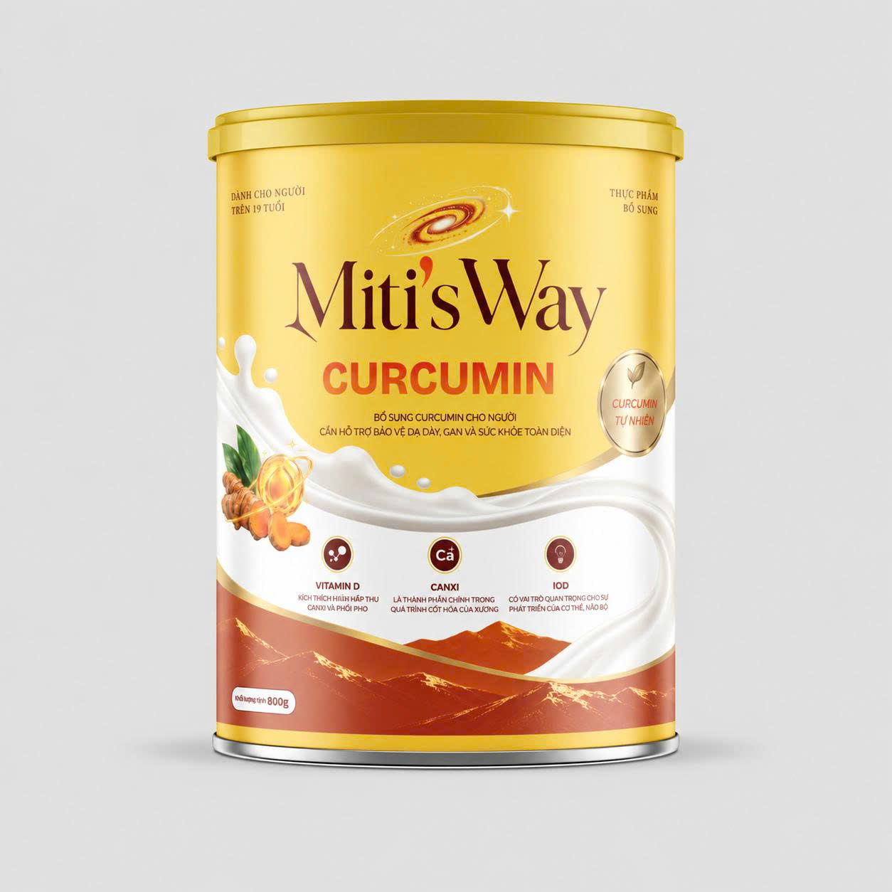 Lon Miti’s Way CURCUMIN 800 g